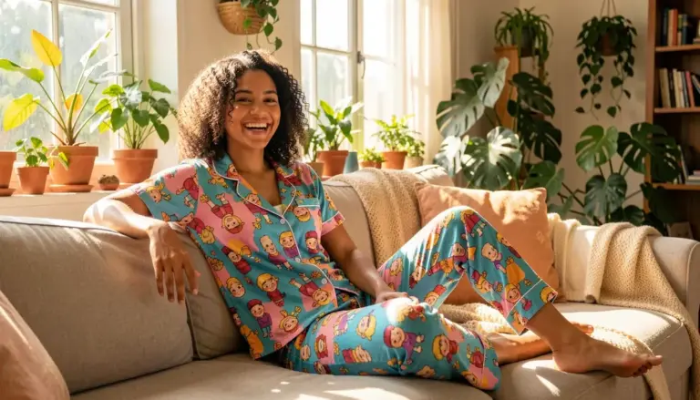 45 Ideias de Pijama Feminino Divertido para Você se Inspirar