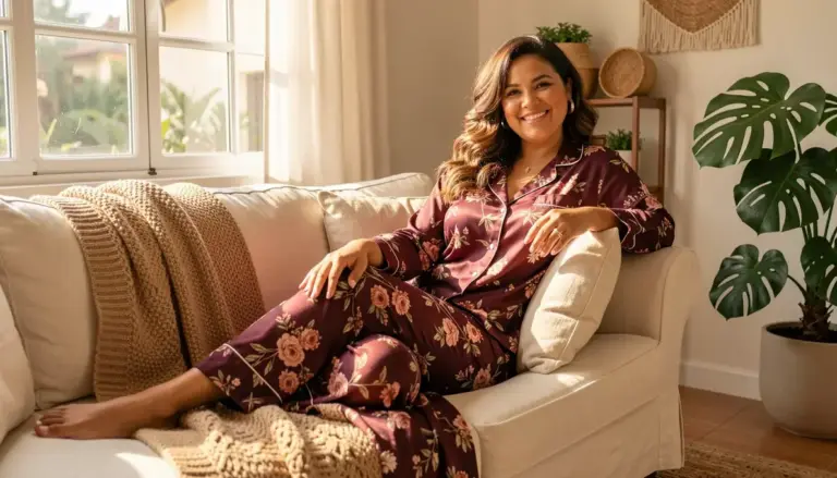 33 Ideias de Pijama Feminino Plus Size Confortável e com Caimento Perfeito