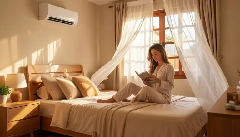 39 Ideias de Quarto com Ar Condicionado Para Conforto e Estilo 39 Ideias de Quarto com Ar Condicionado Para Conforto e Estilo