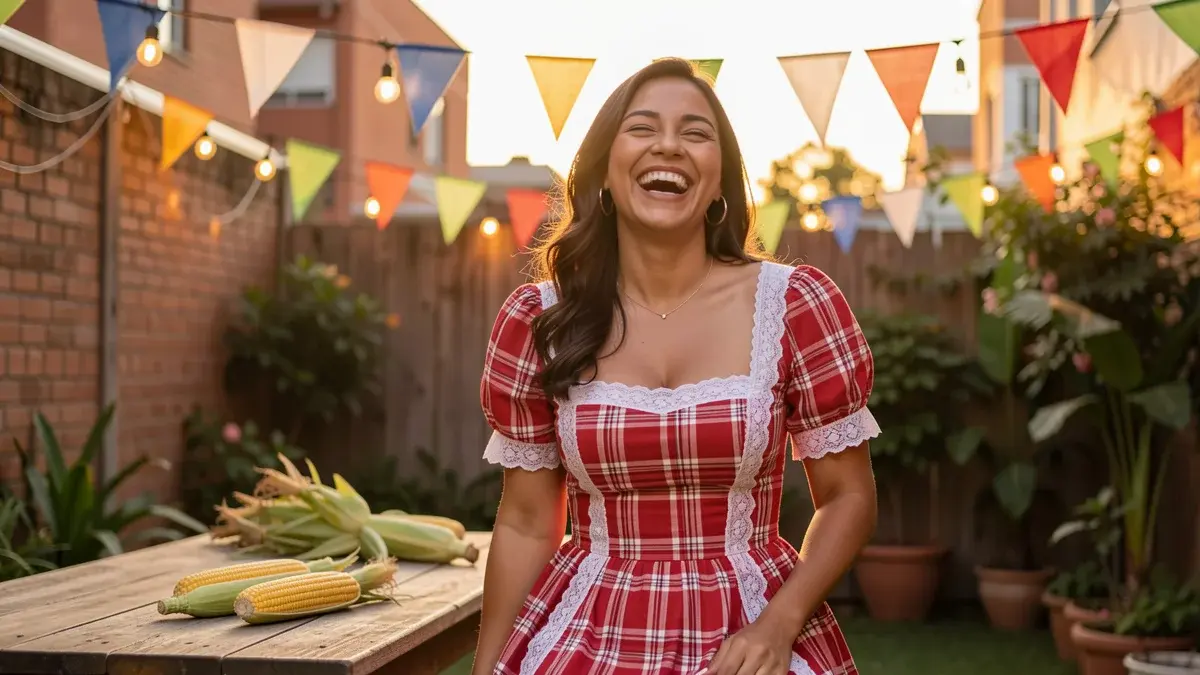 37 Ideias de Roupa Junina Feminina 2026: Do Luxo ao Prático 37 Ideias de Roupa Junina Feminina 2026: Do Luxo ao Prático