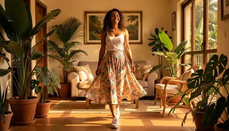 35 Ideias de Look com Saia Midi com Tênis para 2026