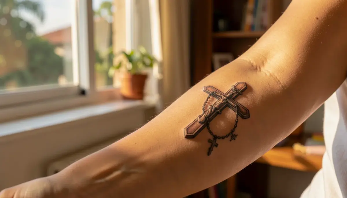 32 Ideias de Tattoo Cruz: Estilos e Significados para 2026