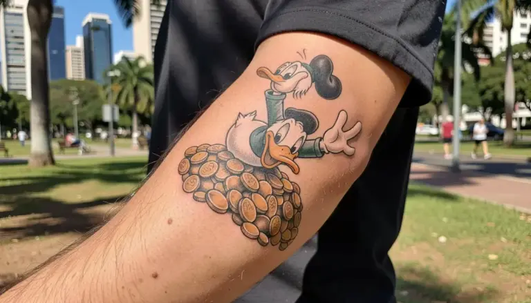 Tatuagem Tio Patinhas Significado: Ambição e Sucesso Revelados