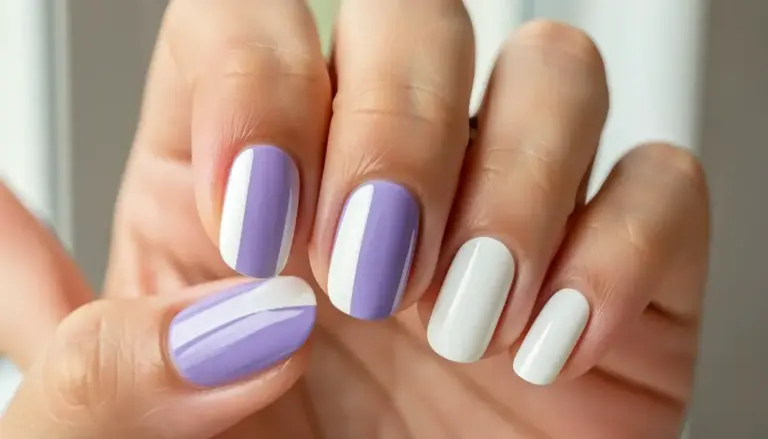 42 Ideias Com Truques Para o Esmalte Branco Não Amarelar Sobre a Base Roxa