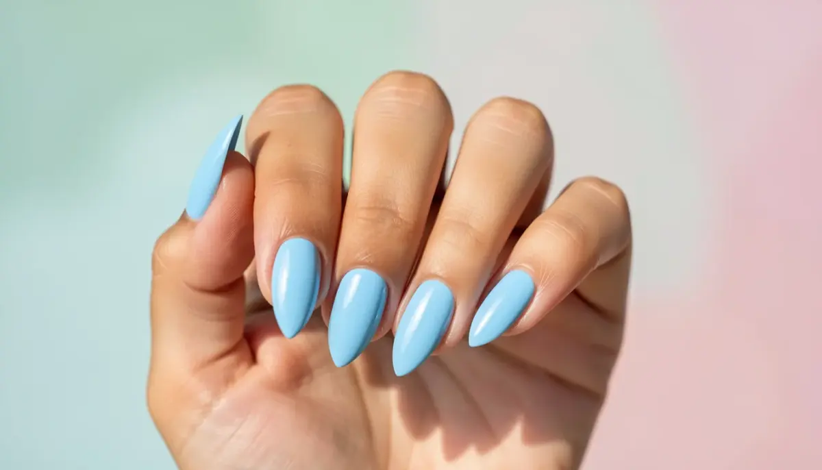 36 Ideias de Unha Azul Bebê Lindas e Fáceis de Fazer em Casa