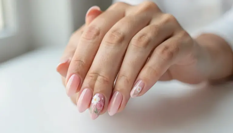 44 Ideias de Unha de Gel Decorada Delicada Rosa para 2026
