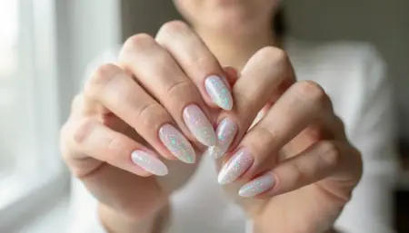 7 Unhas em Gel Encapsuladas com Glitter (Lindas Inspirações para Copiar)