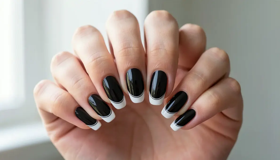 9 Unhas Preto e Branco Decoradas (Fotos e Inspirações para Copiar)