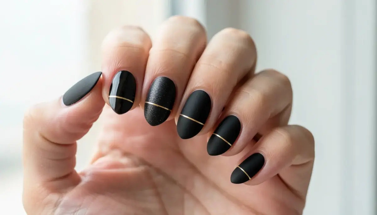 42 Ideias de Unhas Pretas Decoradas Simples para 2027