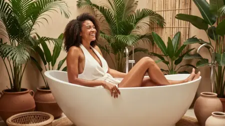 Decoração Banheiras Hidromassagens: 27 Ideias para Criar Seu Spa Particular Decoração Banheiras Hidromassagens: 27 Ideias para Criar Seu Spa Particular