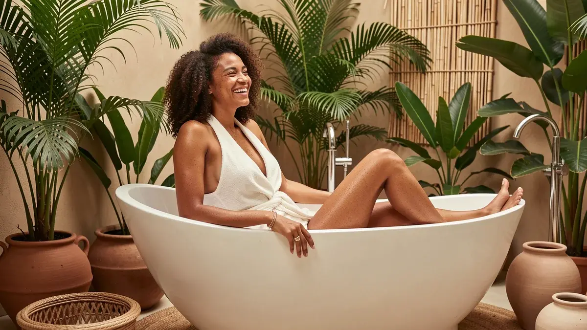 Decoração Banheiras Hidromassagens: 27 Ideias para Criar Seu Spa Particular Decoração Banheiras Hidromassagens: 27 Ideias para Criar Seu Spa Particular