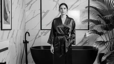Decoração de Banheiro Preto e Branco: Dicas e Fotos para se Inspirar Decoração de Banheiro Preto e Branco: Dicas e Fotos para se Inspirar