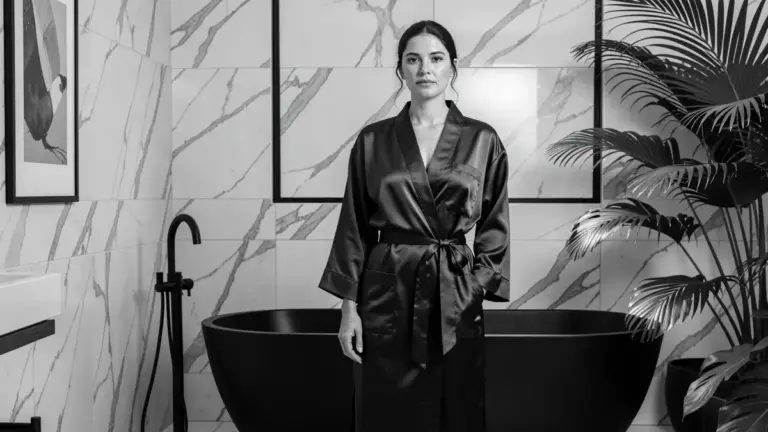 Decoração de Banheiro Preto e Branco: Dicas e Fotos para se Inspirar Decoração de Banheiro Preto e Branco: Dicas e Fotos para se Inspirar
