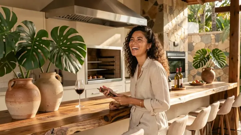 Decoração de Área Gourmet com Churrasqueira: Ideias para Receber sem Obra