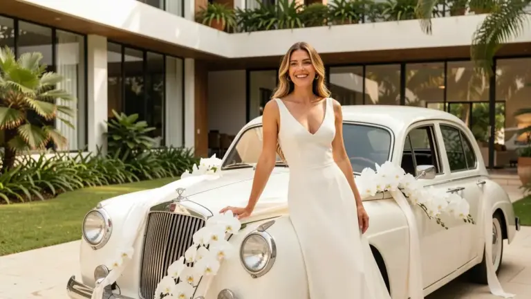 Decoração de Carros de Noiva: 27 Ideias que Funcionam no Brasil Decoração de Carros de Noiva: 27 Ideias que Funcionam no Brasil
