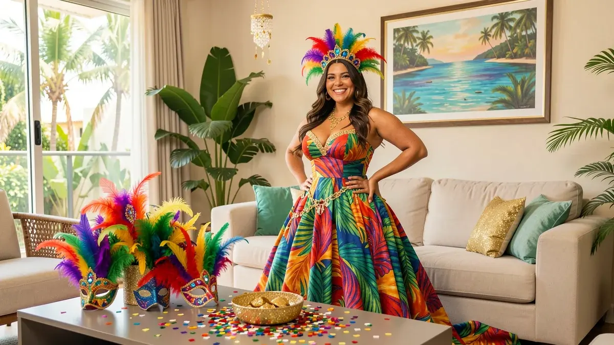 Decoração de Festa de Carnaval: Ideias Fáceis e Baratas para Sua Casa Decoração de Festa de Carnaval: Ideias Fáceis e Baratas para Sua Casa