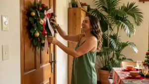 Decoração de Natal: ideias para porta, sala e mesa em casa pequena