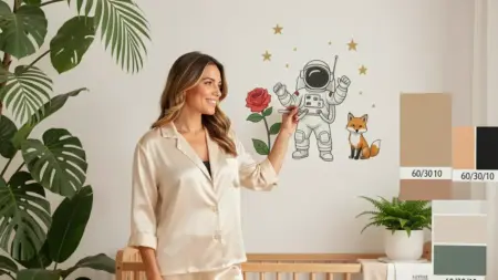 Decoração do Pequeno Príncipe sem obra: o que aplicar primeiro na parede Decoração do Pequeno Príncipe sem obra: o que aplicar primeiro na parede