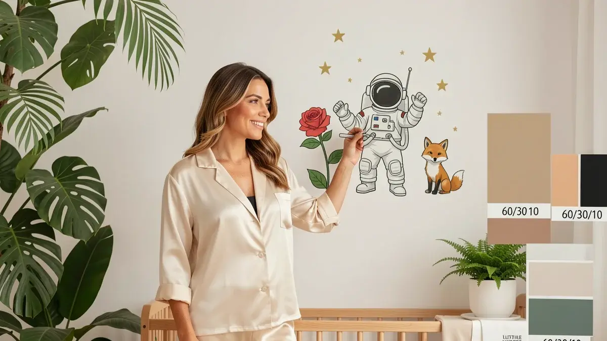 Decoração do Pequeno Príncipe sem obra: o que aplicar primeiro na parede Decoração do Pequeno Príncipe sem obra: o que aplicar primeiro na parede