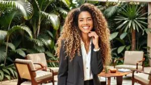 Cabelo crespo com luzes sem perder definição: tons, técnicas e inspirações Cabelo crespo com luzes sem perder definição: tons, técnicas e inspirações