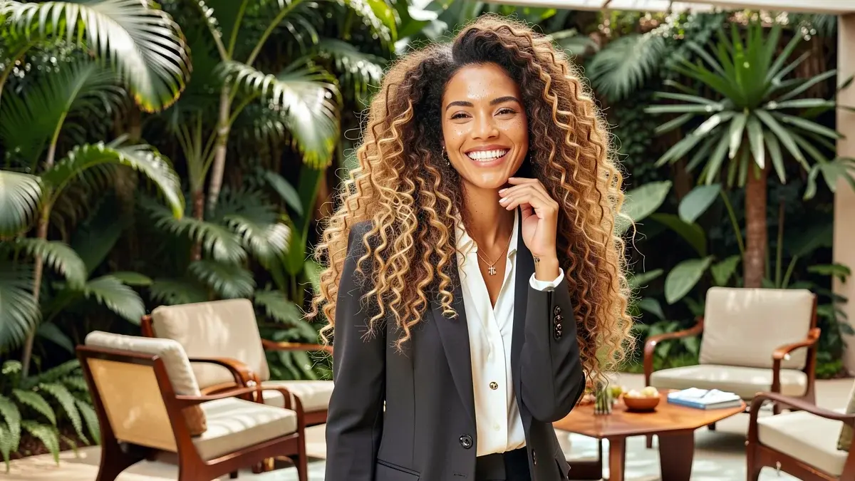 Cabelo crespo com luzes sem perder definição: tons, técnicas e inspirações Cabelo crespo com luzes sem perder definição: tons, técnicas e inspirações